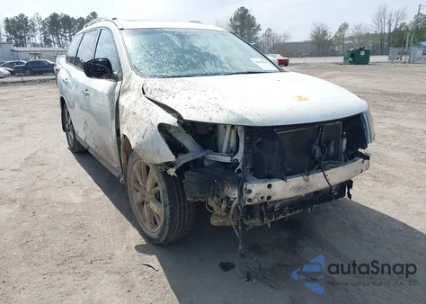 2016 Nissan Pathfinder Platinum from USA, damaged, VIN 5N1AR2MN7GC622840